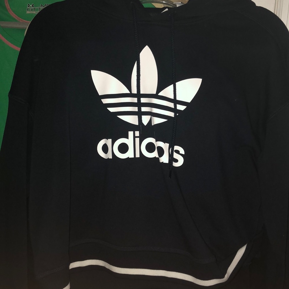 cropped hoodie